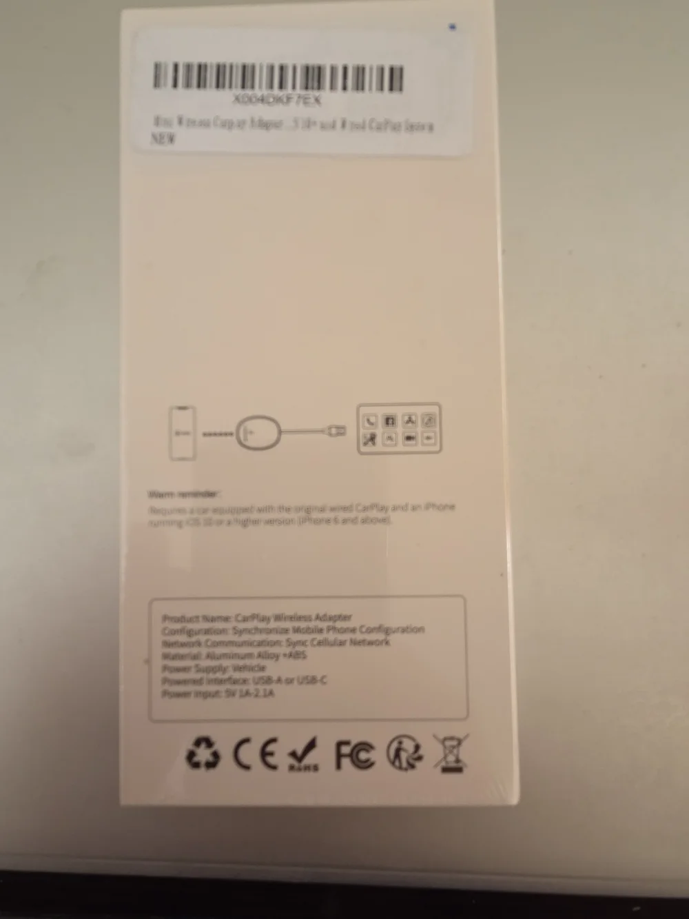 Wireless CarPlay Adapter - Black